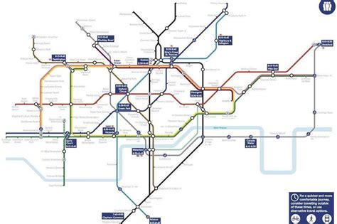 London Tube Map Paddington