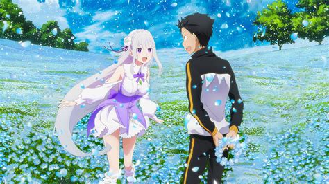 Anime Re Zero Starting Life In Another World Emilia Re Zero Re
