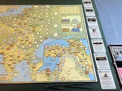 Sgt Steiners Wargaming Blog Paths Of Glory Set Up