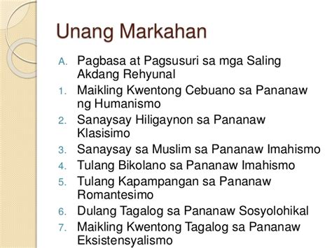 Tagalog Trivia Tungkol Sa Asignaturang Filipino Upd