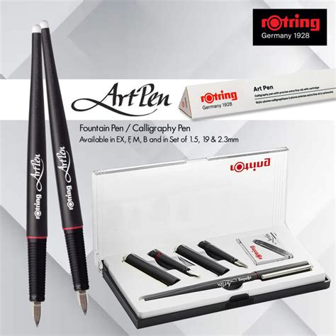 Rotring Art Pen Fountain Pen Calligraphy Pen Writing Instrument