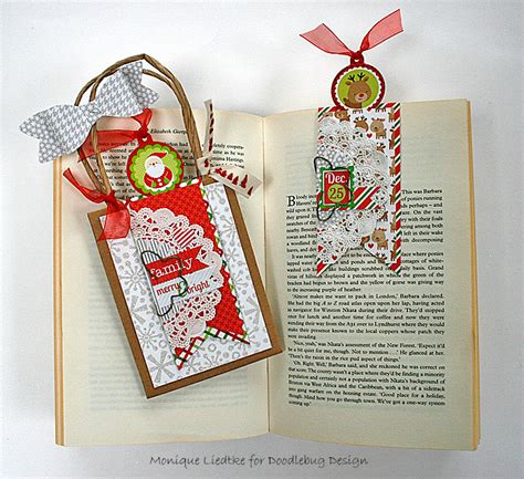 Doodlebug Design Inc Blog Tuesday Tutorial T Bag With A Bookmark