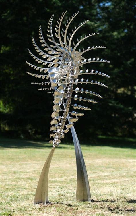 Circe — Anthony Howe Wind Sculptures Outdoor Water Feature Metal