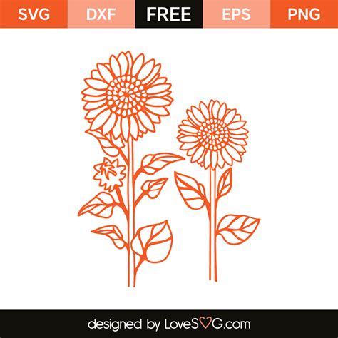 Sunflowers - 4289 | Lovesvg.com