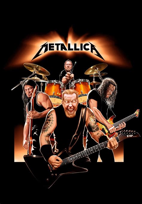 Metallica Paintings Ubicaciondepersonascdmxgobmx