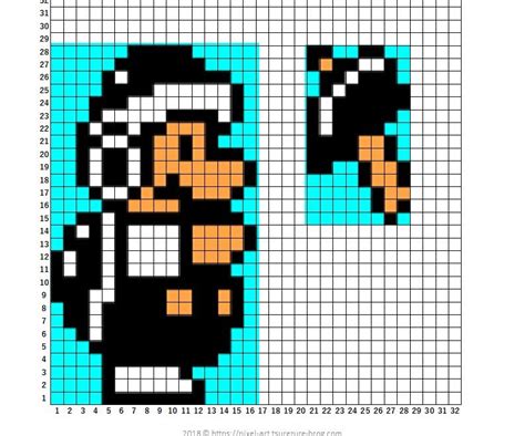 【mario】smb3 Hammer Mario Master Of Gaming Pixel Art