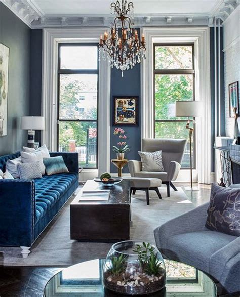 10 Blue And Grey Living Room Color Ideas Dream House