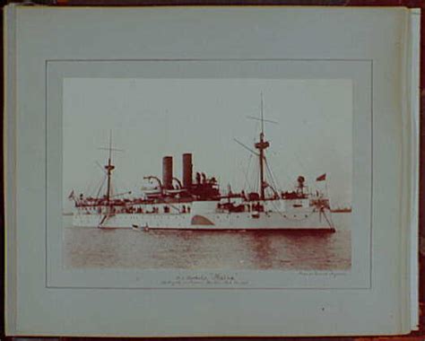 Warshipsresearch American Armoured Cruiser Uss Maine Acr 1 1888