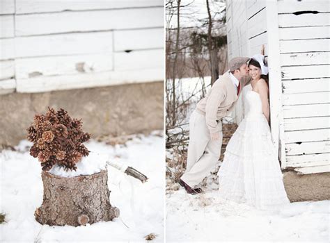Outdoor Whimsical Winter Wedding Inspiration Green Wedding Shoes Weddings Fashion