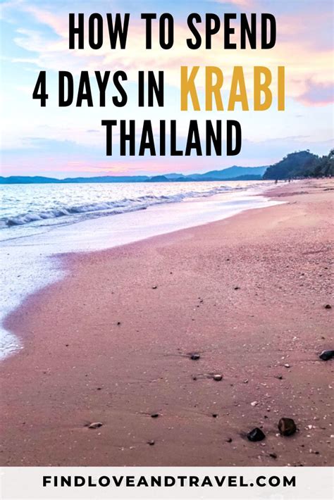 Ultimate Krabi 4 Day Itinerary Krabi Thailand Guide Krabi Krabi