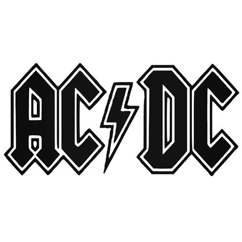 Logo Ac Dc Clipart Designs