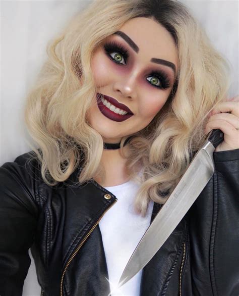 Tiffany Valentine Chuckys Gal😜🔪👰🏼 Halloween Costumes Makeup Bride Of Chucky Halloween
