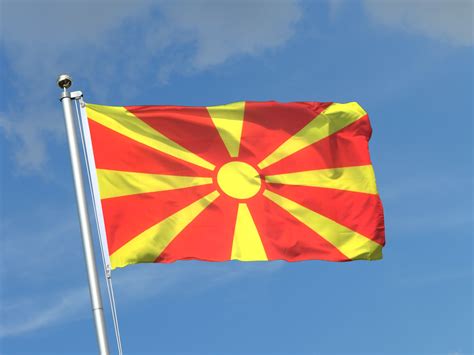 The republic of macedonia is home to over 2 million people united under one official flag. Buy Macedonia Flag - 3x5 ft (90x150 cm) - Royal-Flags