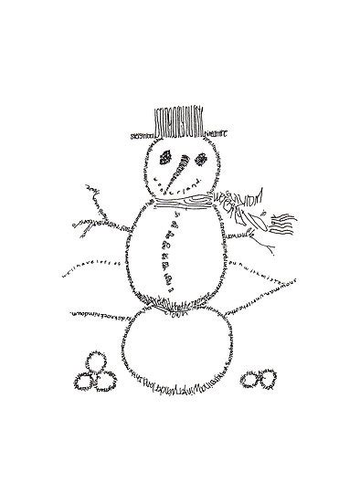 Winter Wonderland Snowman Cbgb Arts 2014