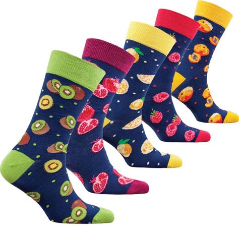 Mens Delightful Fruits Socks In 2021 Sock Packs Mens Socks Socks