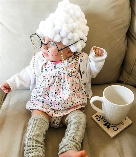 Baby Old Man Costume Captions Ideas