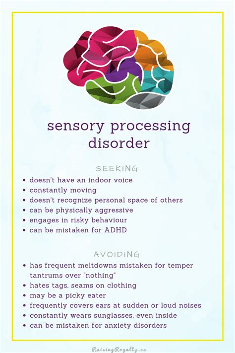 Top 10 Sensory Processing Disorder Symptoms Ideas And Inspiration