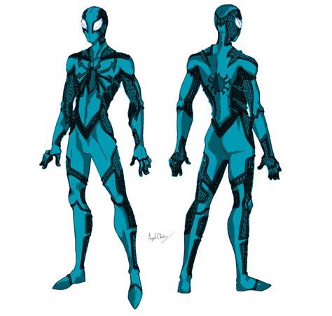 Blue Suit Spider Man Fusion By Mavericktears On Deviantart