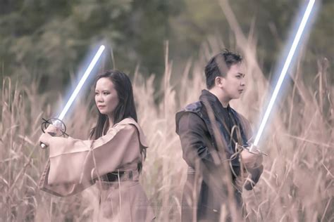 An Epic Star Wars Themed Pre Wedding Photo Shoot Petapixel