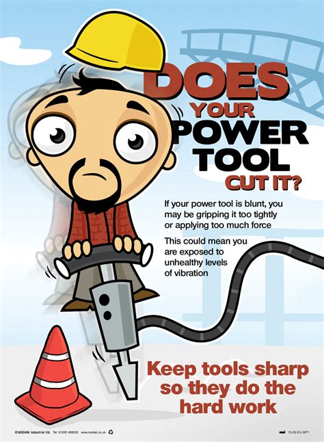 Workplace Matters Poster Of The Month March 2015 Power Tool Safety