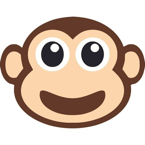 Happy Smile Monkey Monkeys Cartoon Cartoons Curious George Cartoon Wall