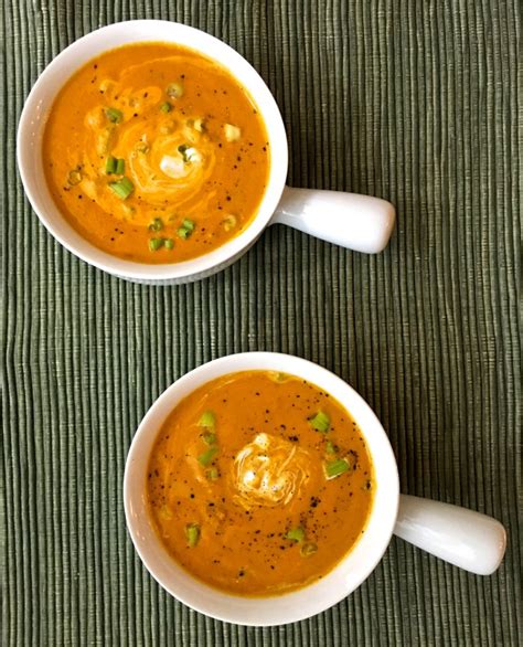 Curried Carrot Coconut Soup Veggies Then Wine