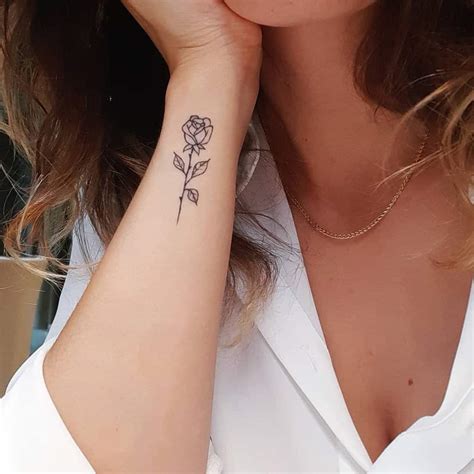 Top 51 Best Simple Rose Tattoo Ideas 2021 Inspiration