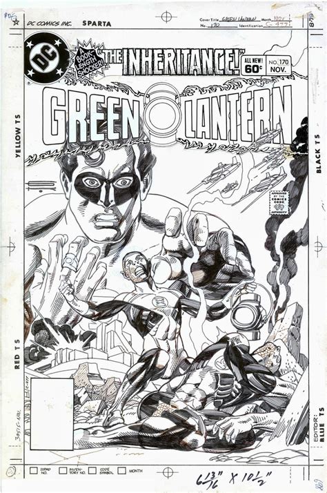 Dc Comics Of The 1980s 1983 Anatomy Of A Cover Green Lantern 170