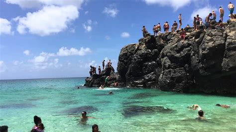 Waimea Bay Cliff Jumping Youtube