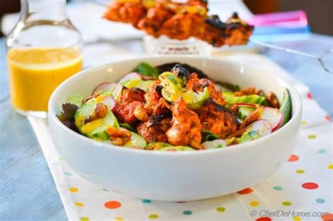Indian Tandoori Chicken Salad Recipe