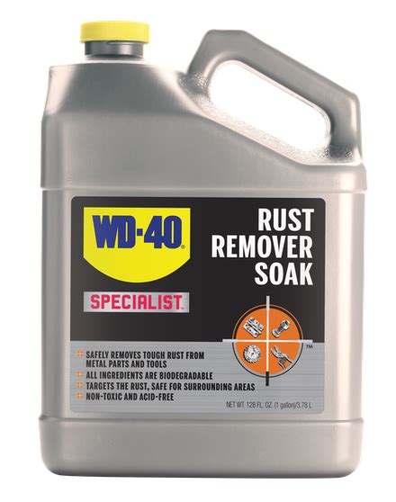 Rust y los primeros pasos: Rust Removal Solution for Tools | WD-40 Rust Remover Soak ...