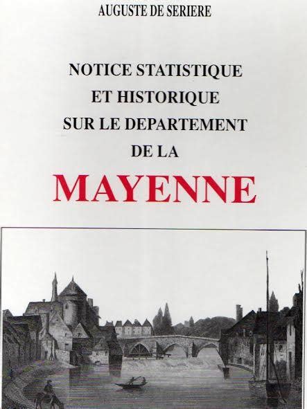 Notice Statistique Et Historique Sur Le DÉpartement De La Mayenne