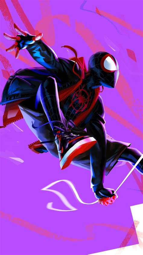 Miles Morales Ultimate Spider Man Into The Spider Verse Spiderman