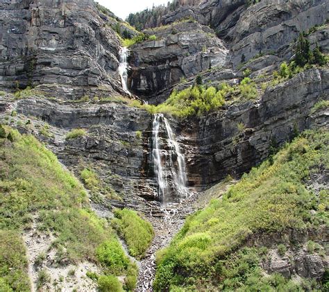 Bridal Veil Falls Canyon Provo Utah Hd Wallpaper Peakpx