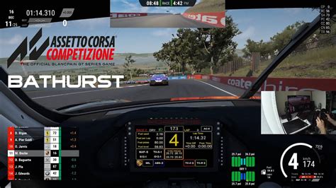Assetto Corsa Competizione First Race Mount Panorama Bathurst With
