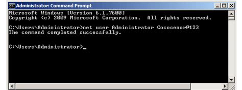 Reset Domain Administrator Password Windows Server 2012 R2