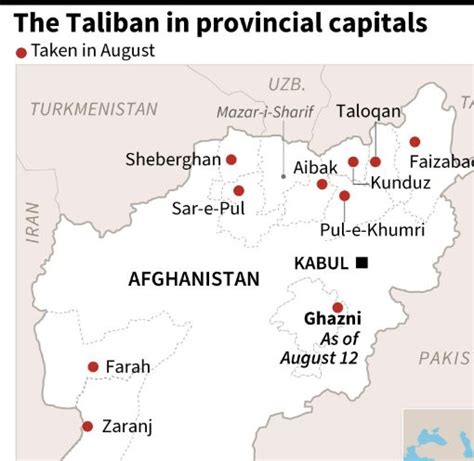 Taliban Captures 10th Provincial Capital In Afghanistan And Police