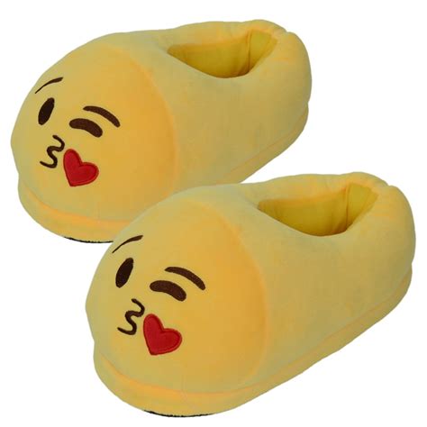 Emoji Lovely Slippers Women Slippers Funny Men Boy Indoor Warm Shoes