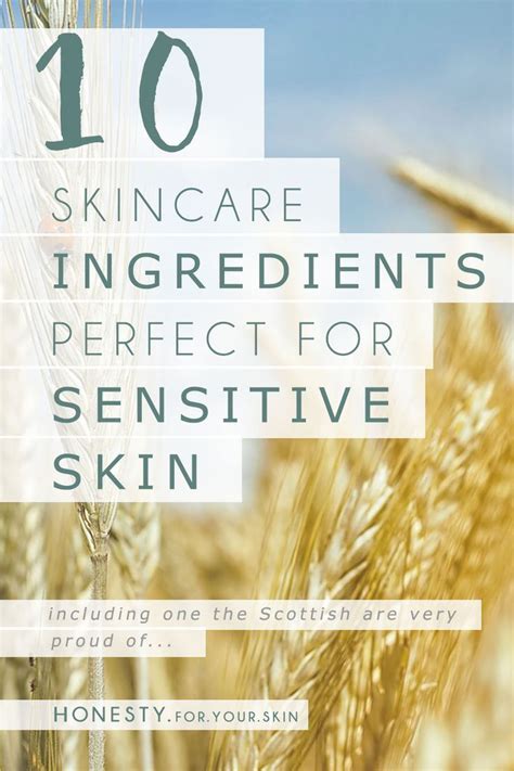 10 Awesome Ingredients For Sensitive Skin Sensitive Skin Treatment