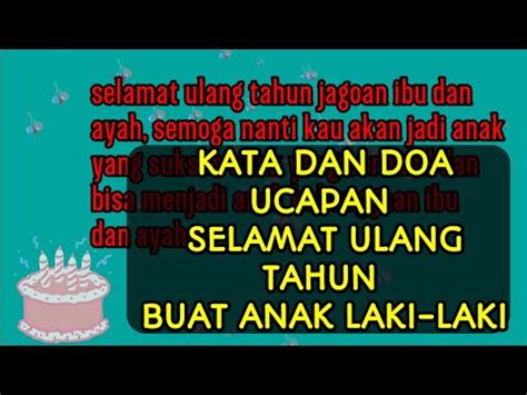 Ucapan Selamat Ulang Tahun Untuk Anak Secara Islam / Nah, dalam artikel ini kita akan mengulas
