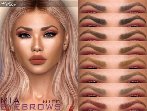 Eyebrows 17 The Sims 4 Catalog