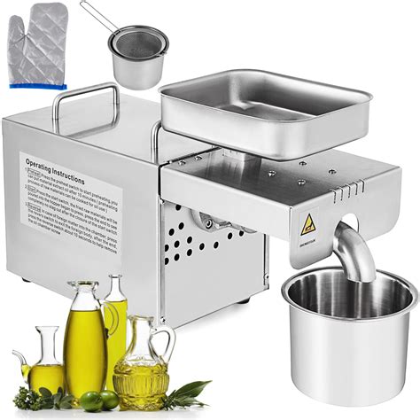 Automatic Oil Press Machine W Oil Extractor Nut Olive Oil Expeller Oil Press EBay