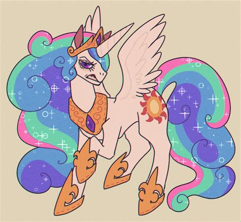 Princess Celestia Drawn By Hebitonetsu Bronibooru