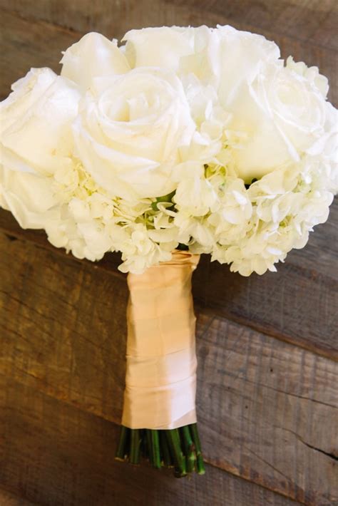 White Wedding Bouquets Popsugar Home