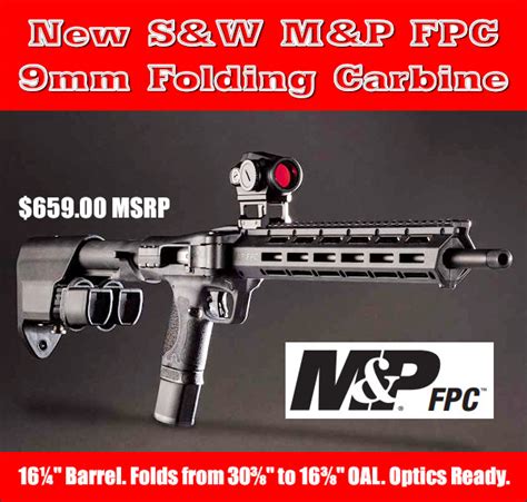 Sunday Gunday Sandws New Mandp Fpc 9mm Folding Carbine By Editor