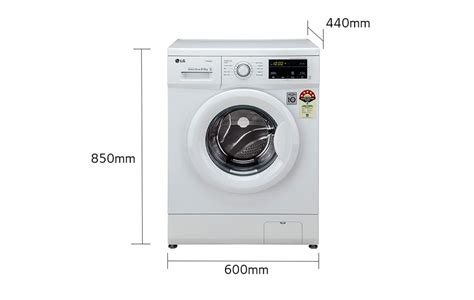 Buy 65kg Front Load Washing Machine Fhm1065sdw Lg In