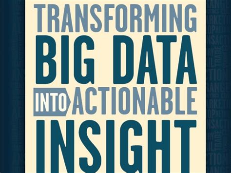Infographic How To Turn Data Into Actionable Insights