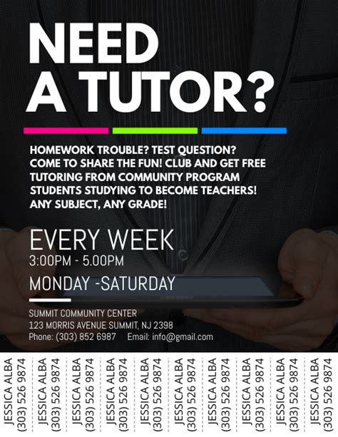 Tutoring Flyer Template