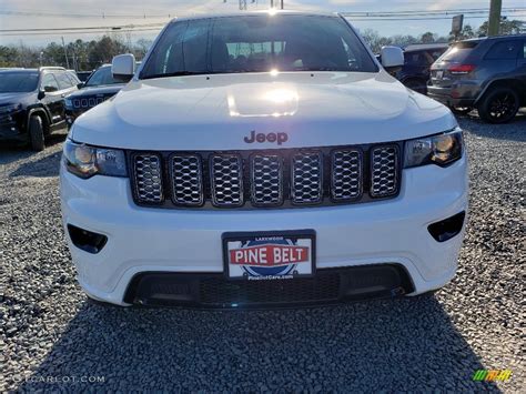 2019 Bright White Jeep Grand Cherokee Altitude 4x4 131385162 Photo 2