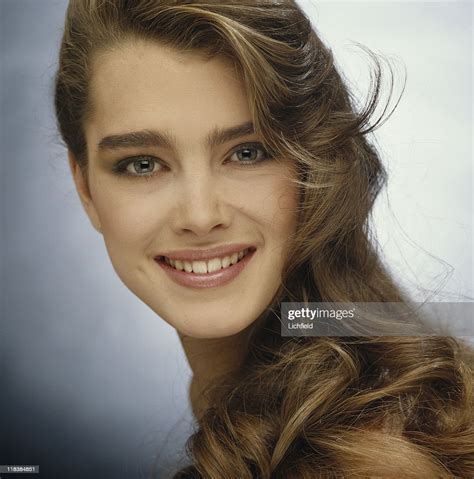 Brooke Shields American Actress And Model New York Usa 25th